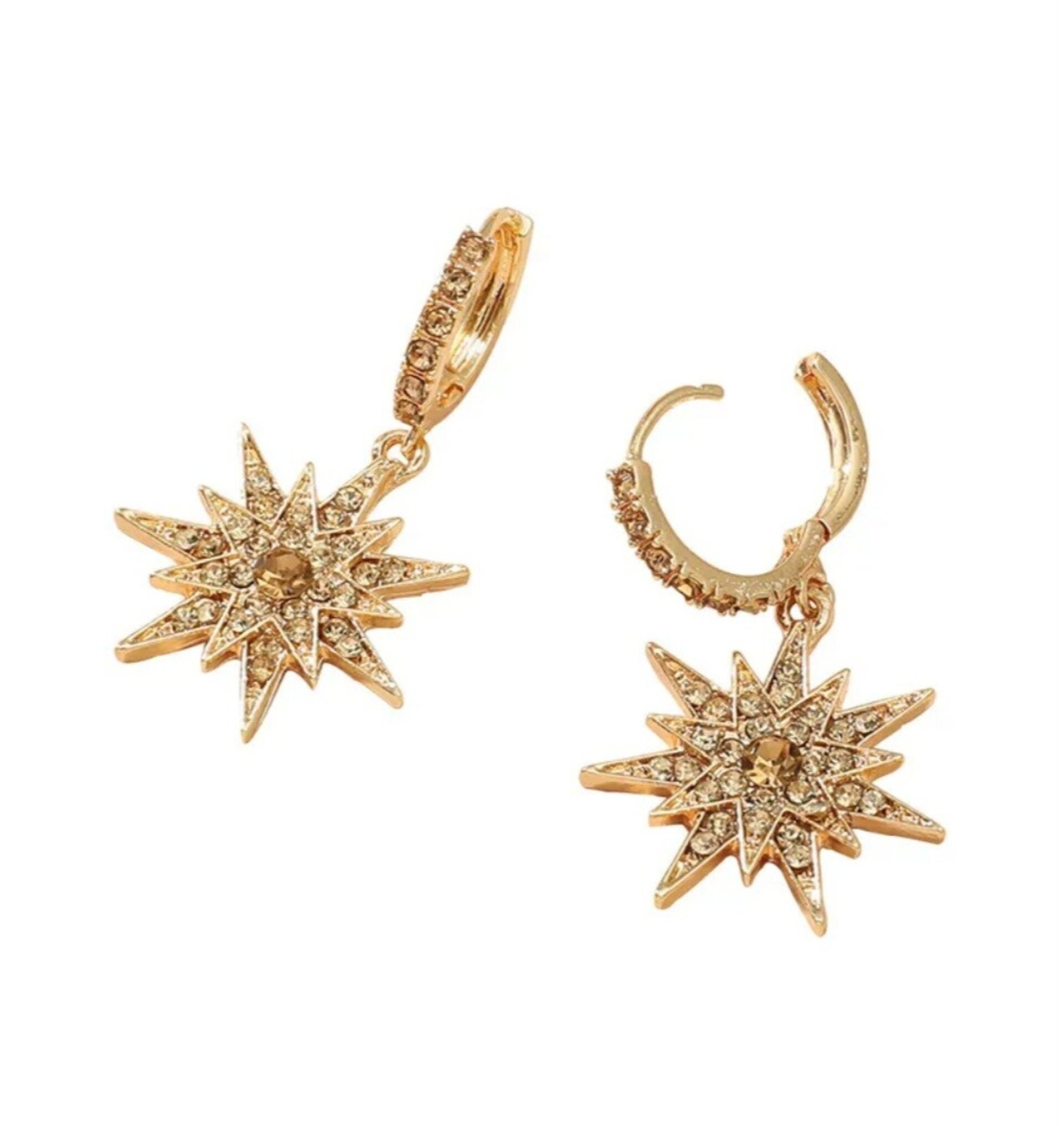 PENDIENTE ESTRELLAS BRILLANTES - 3