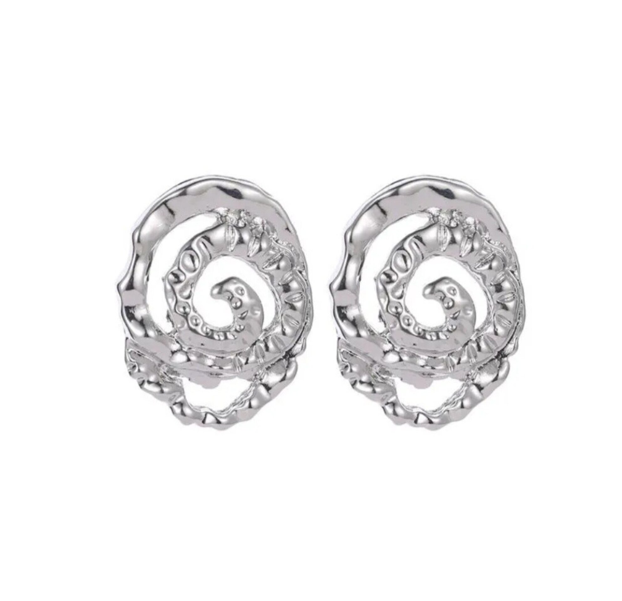 PENDIENTE MARYORIE COLOR PLATA - 2